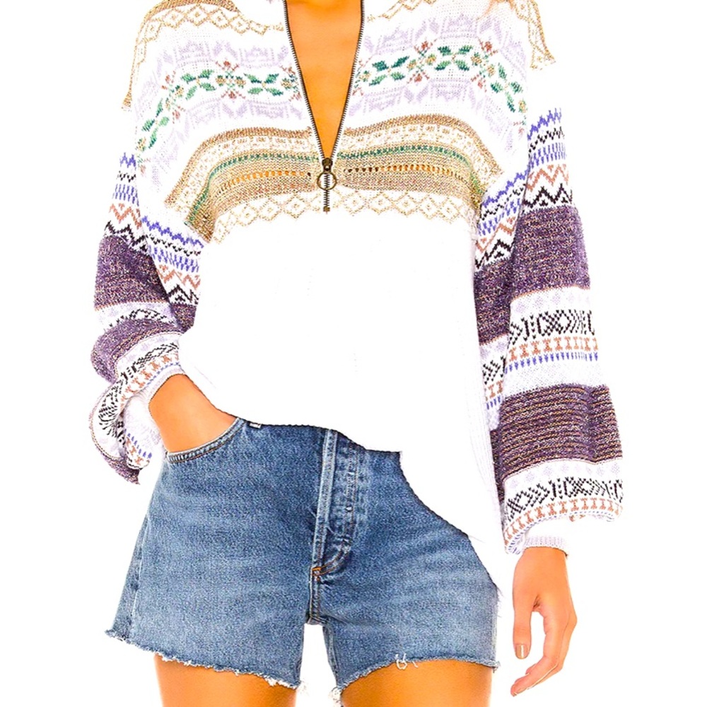 Free People  “Cozy Cottage Sweater “